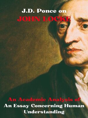 cover image of J.D. Ponce on John Locke